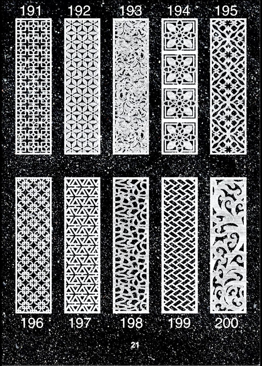 Fatada decorativa 191-200