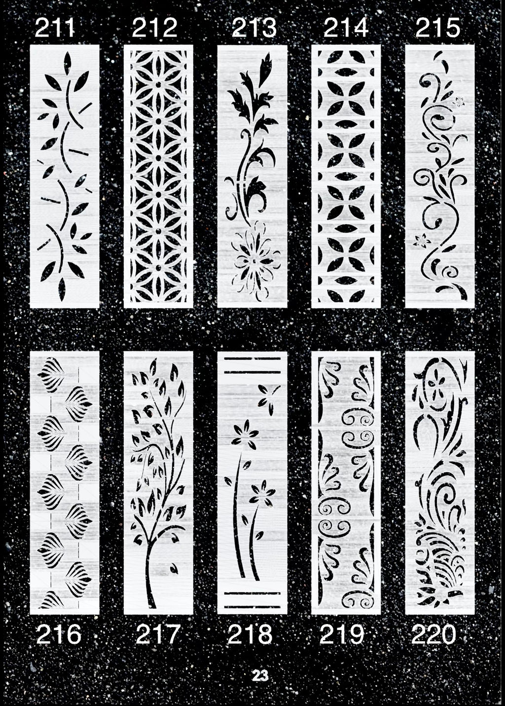 Fatada decorativa 211-220