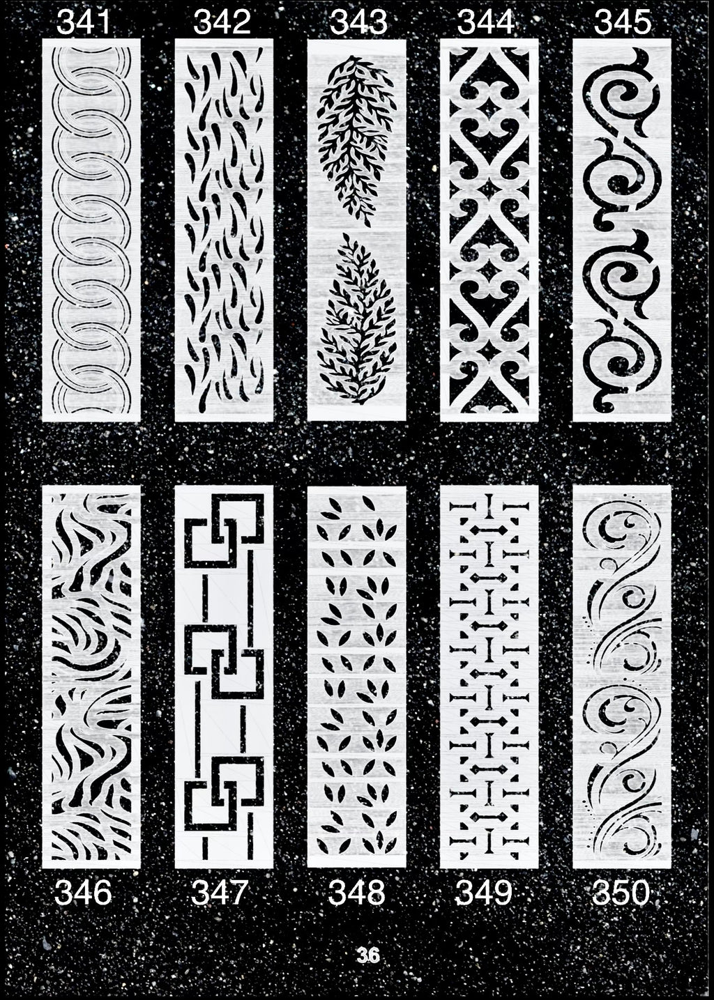 Fatada decorativa 341-350