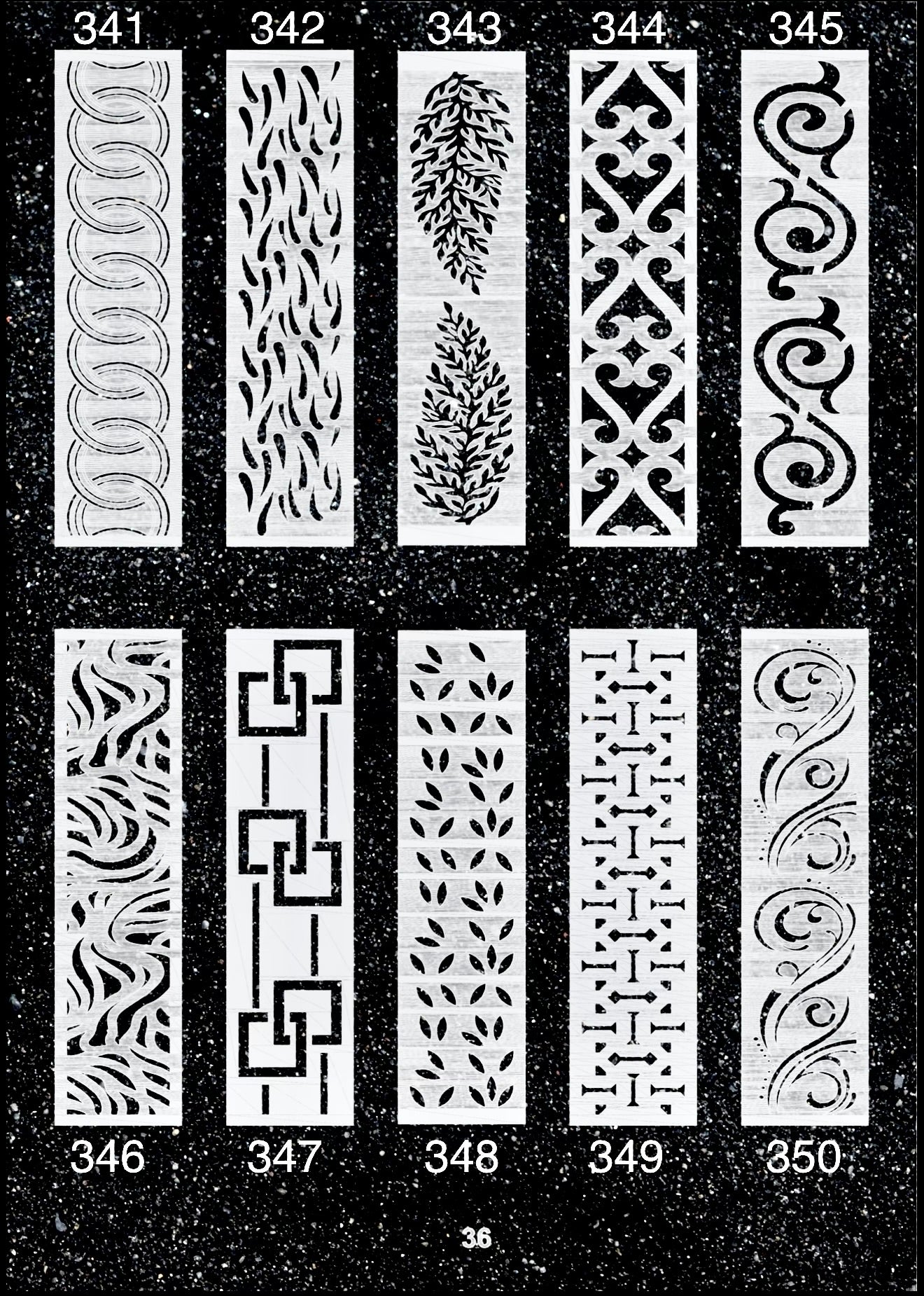 Fatada decorativa 341-350