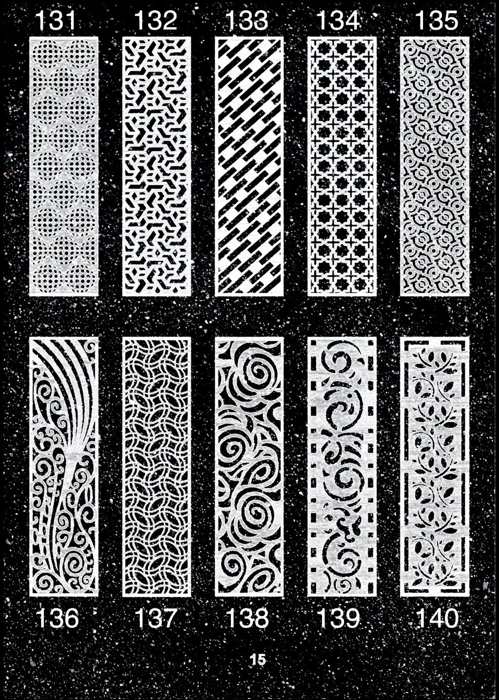 Fatada decorativa 131-140