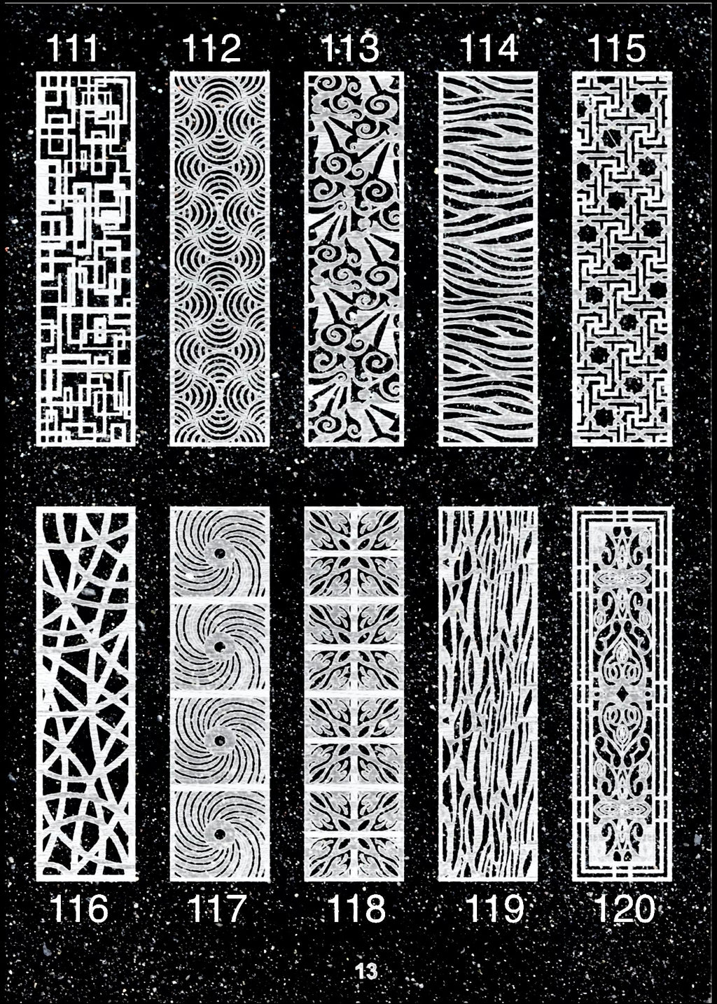 Fatada decorativa 111-120