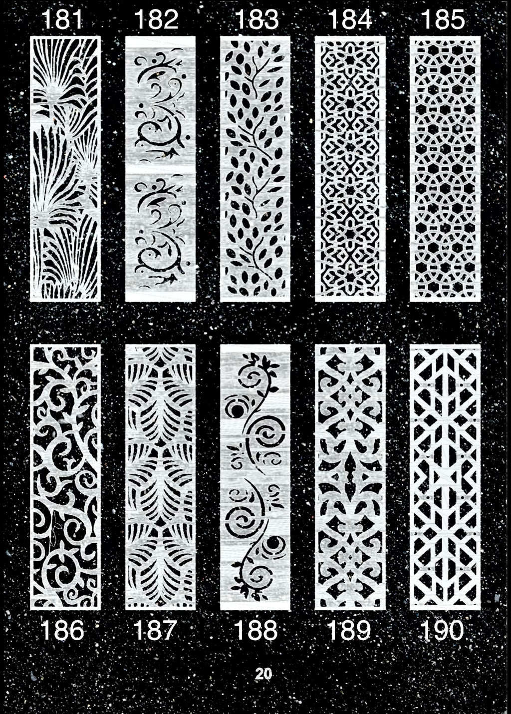 Fatada decorativa 181-190