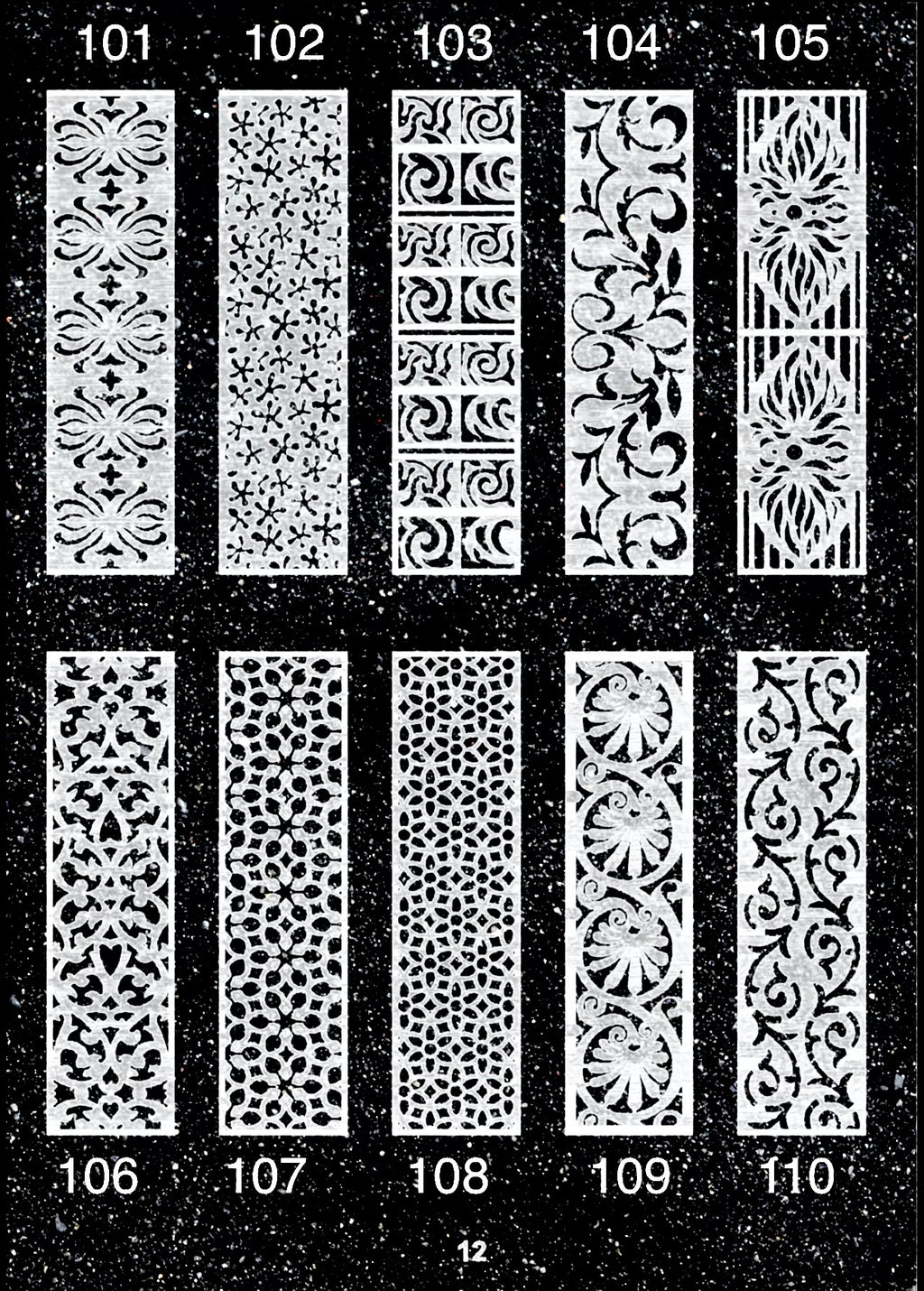 Fatada decorativa 101-110