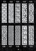 Fatada decorativa 101-110