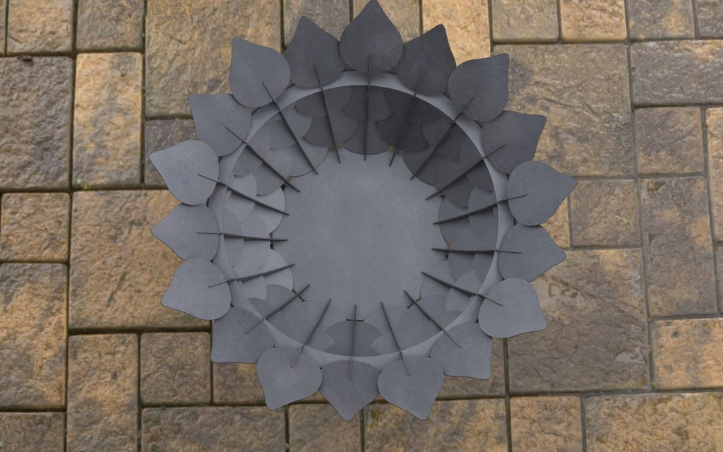 Open Leaves Fire Pit