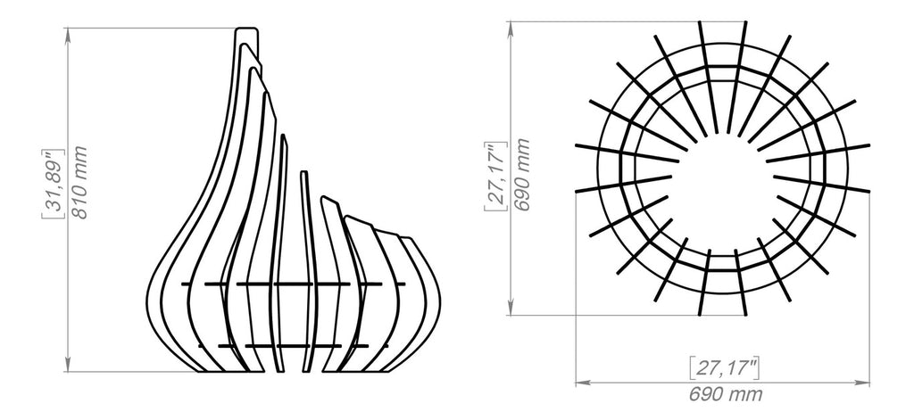 Drop Fire Pit V2