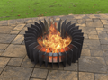 Round Plates Fire Pit V3