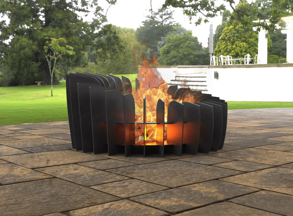Round Plates Fire Pit V3