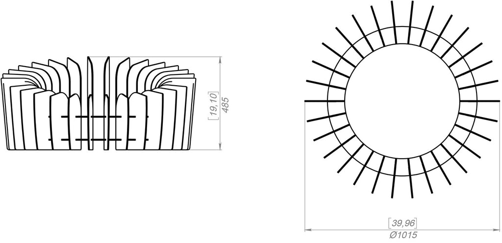 Round Plates Fire Pit V3