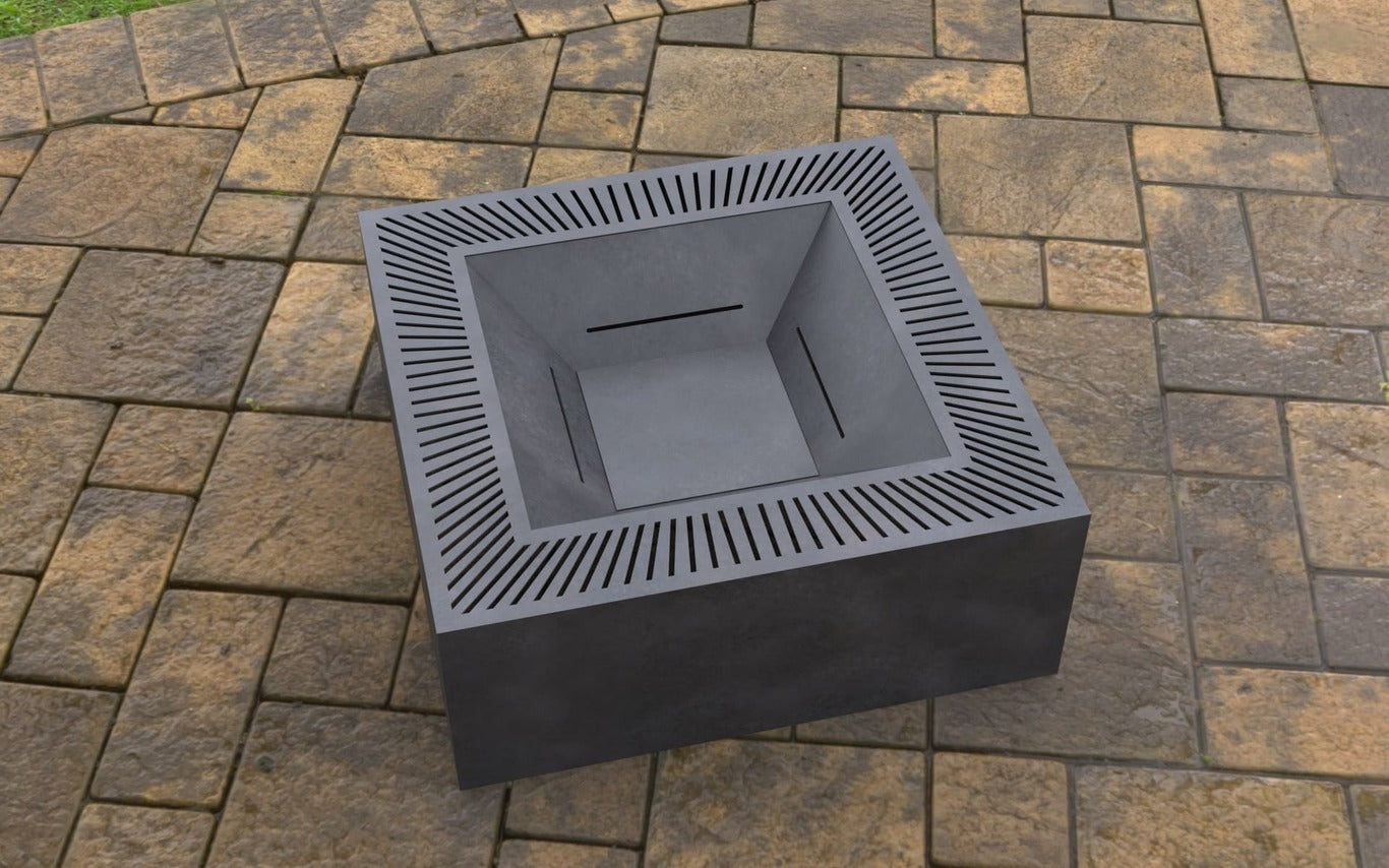 Modern Square Fire Pit