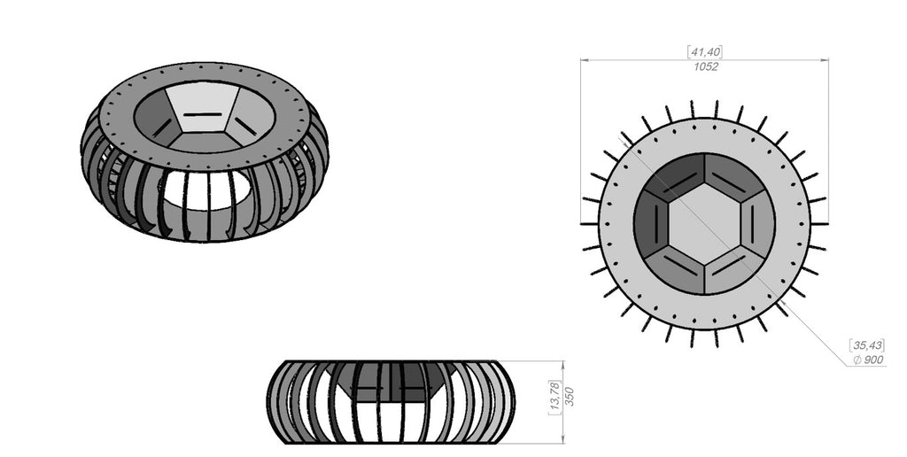 Round Fire Pit