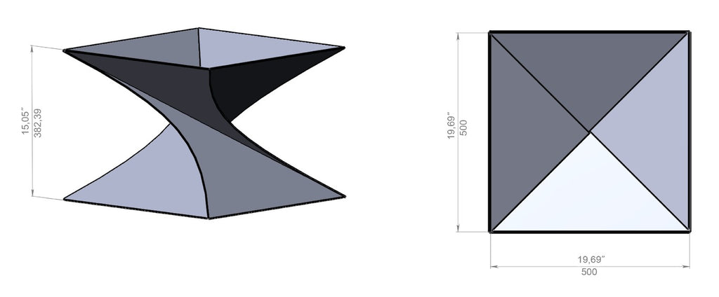 Twist Fire Pit V2