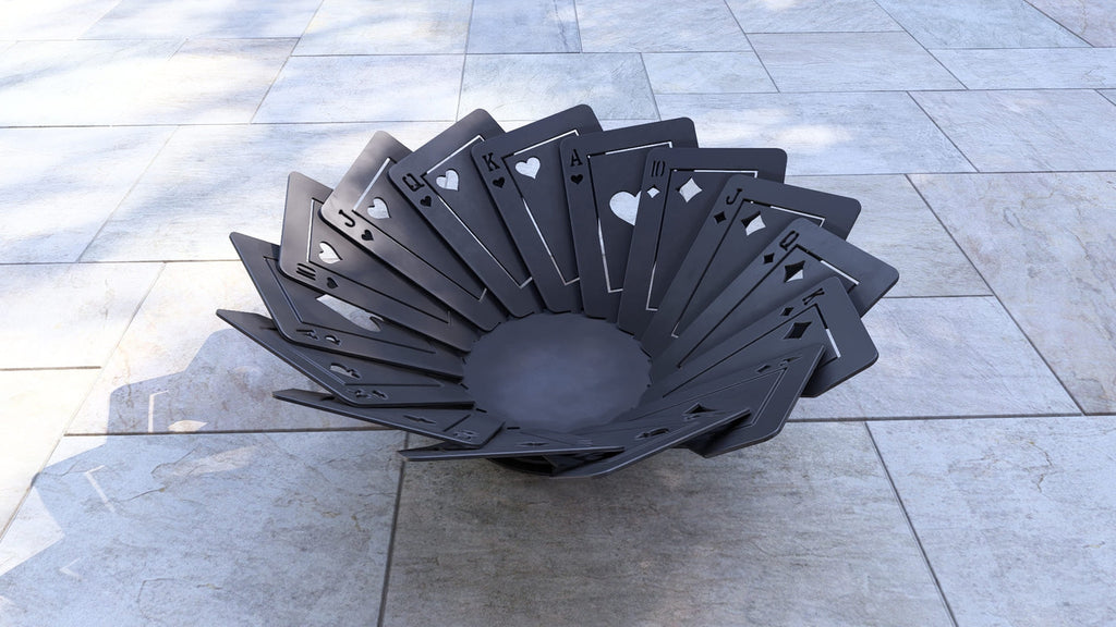 Royal Flush Fire Pit
