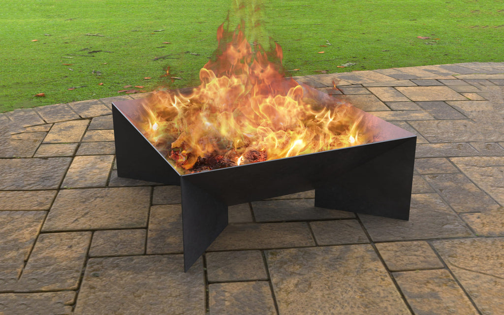 Light Square Fire Pit
