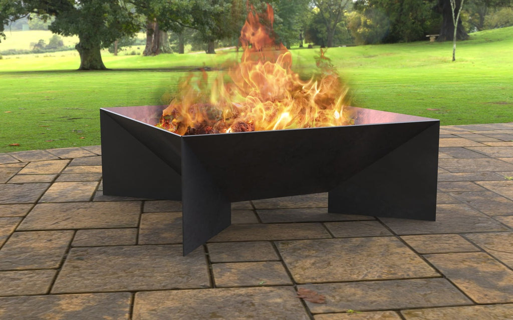 Light Square Fire Pit