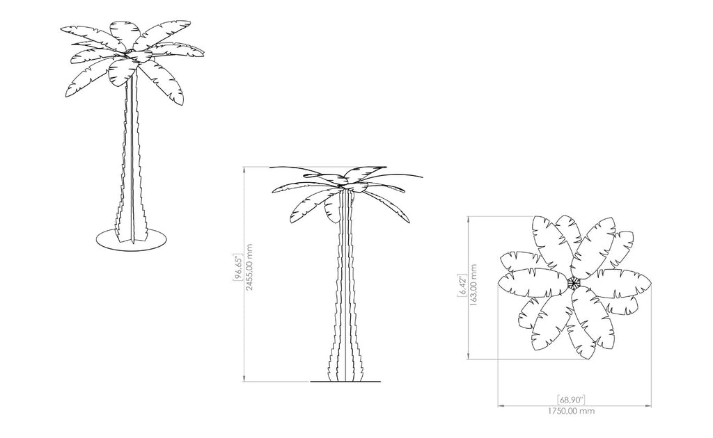 Palm Garden Decor