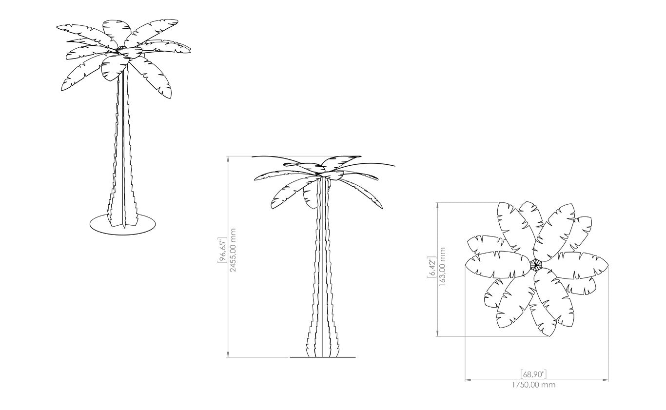 Palm Garden Decor