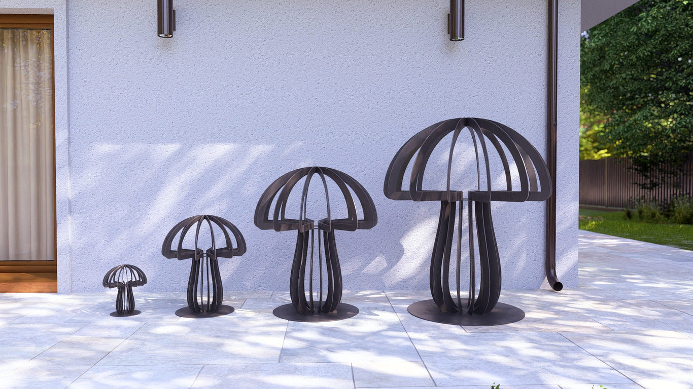 Mushroom Garden Decor