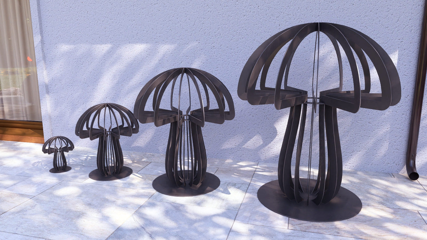 Mushroom Garden Decor