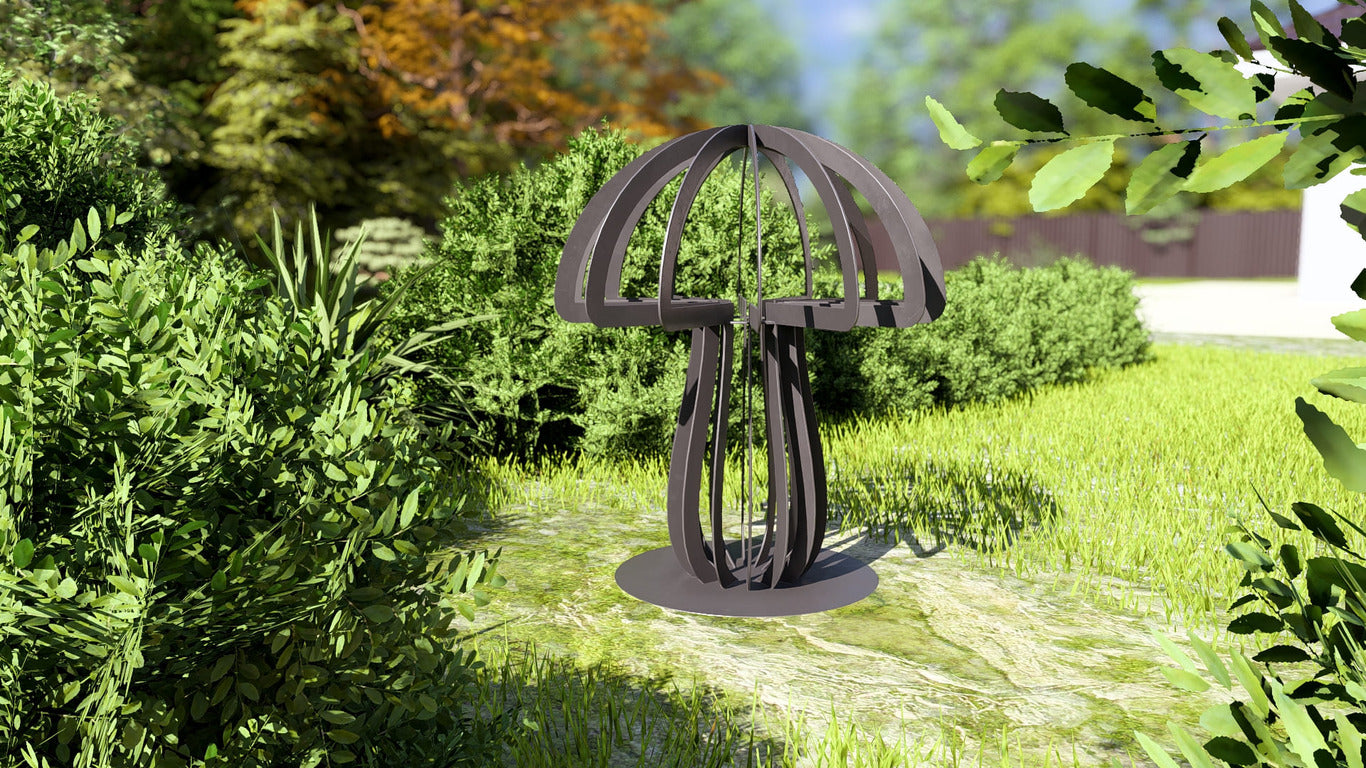 Mushroom Garden Decor