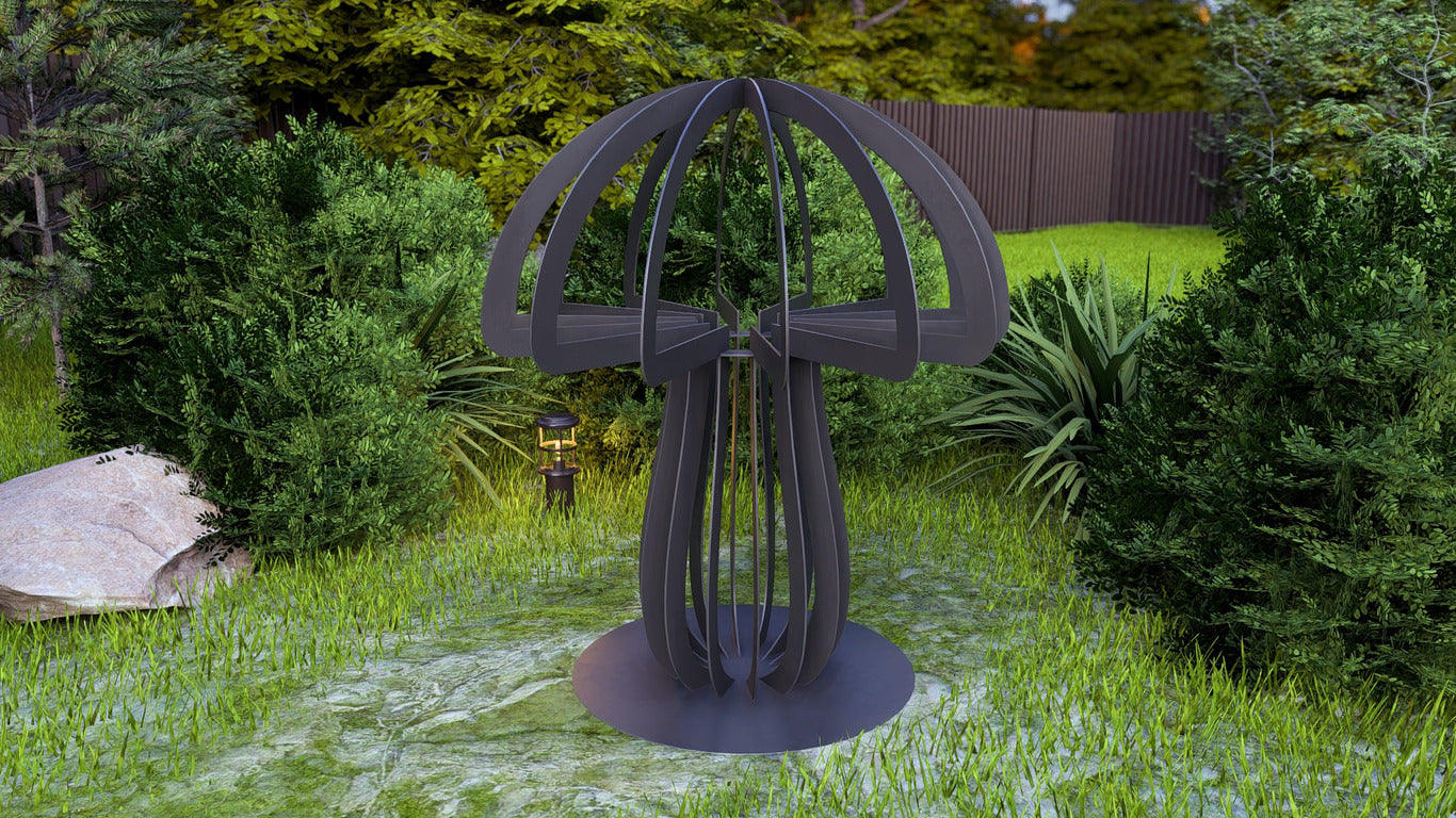 Mushroom Garden Decor